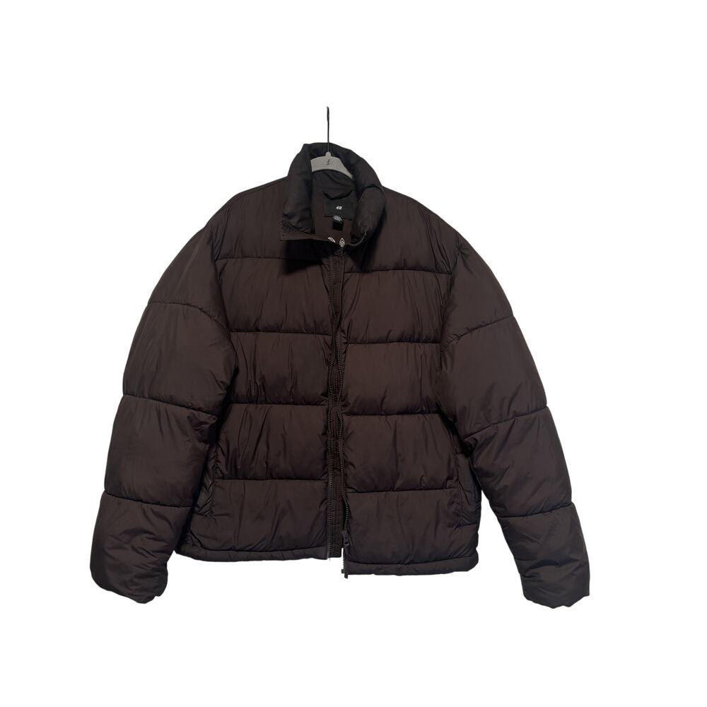 H&M Black Water Repellent Puffer Jacket M